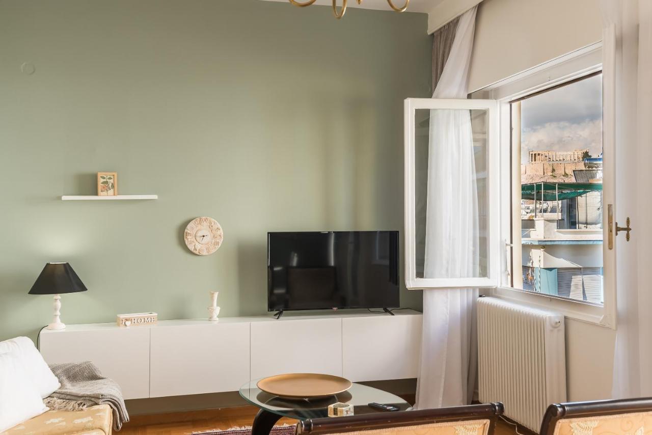 Ferienwohnung Sophisticated Family House With Acropolis View Athen Exterior foto